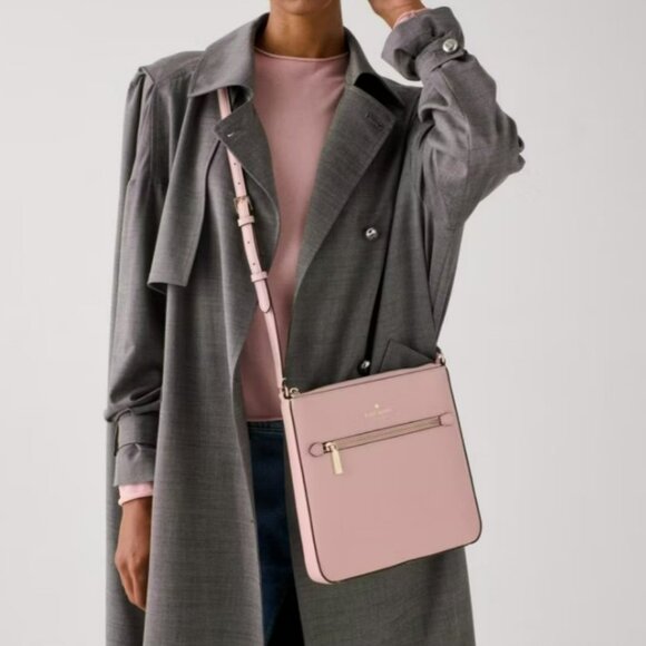 NWT Kate Spade Sadie Large Crossbody - Tutu Pink - Picture 3 of 8